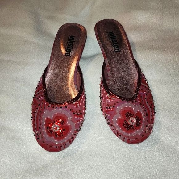 Unlisted by Kenneth Cole Shoes - Unlisted Kenneth Cole Production beaded kitten heel